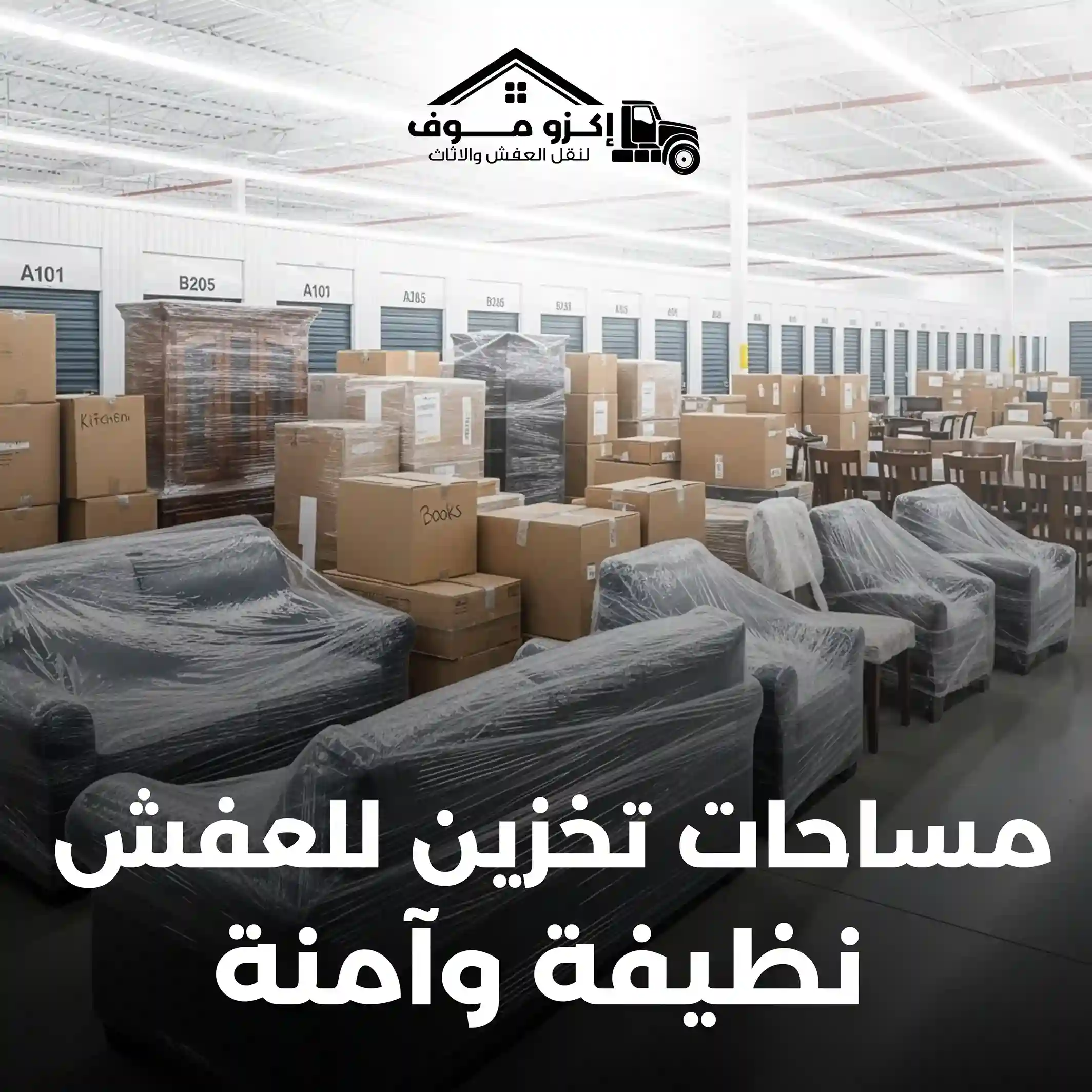 تخزين عفش مؤقت
